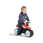 FALK - Dětské odrážedlo Baby Moto červené s gumovými koly