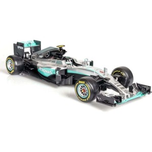 Bburago Plus Mercedes AMG Petronas W07 1:18 Rosberg