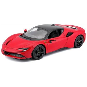 Bburago Ferrari SF90 Stradale 1:18 červená