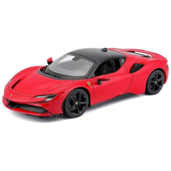 Bburago Ferrari SF90 Stradale 1:18 červená