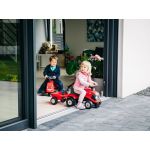 FALK - Dětské odrážedlo Baby Case IH s vlečkou, lopatkou a hrabičkami