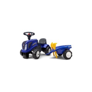 FALK - Dětské odrážedlo Baby New Holland T7 s vlečkou