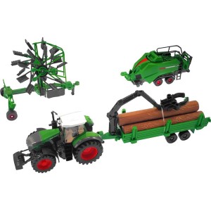Bburago Fendt 1050 Vario s doplňky (dárkové balení)