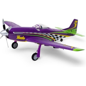 E-flite P-51D Voodoo 0.44m SAFE Select BNF Basic