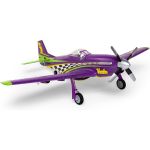 E-flite P-51D Voodoo 0.44m SAFE Select BNF Basic