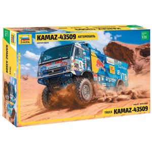 Zvezda Kamaz rallye truck (1:35)