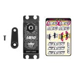 MIBO Drift King Alu Black Programmable (RWD Drift Spec/33.0kg/8.4V) Brushless Servo