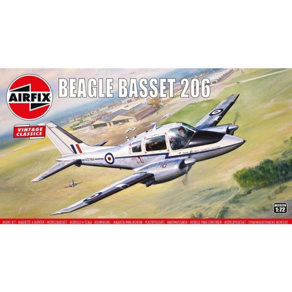 Airfix Beagle Basset 206 (1:72) (Vintage)