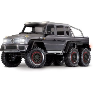 Traxxas TRX-6 Mercedes G 63 6x6 1:10 RTR tmavě šedá metalíza