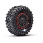 Traxxas TRX-6 Mercedes G 63 6x6 1:10 RTR tmavě šedá metalíza