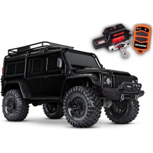 Traxxas TRX-4 Land Rover Defender 1:10 TQi RTR s navijákem černý