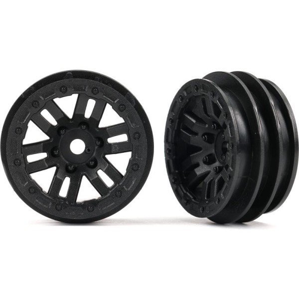 Traxxas disk 1.0” twin-spoke černý (2)