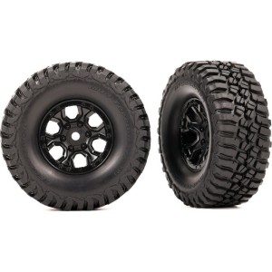 Traxxas kolo 1.0”, disk spoke, pneu BFGoodrich Mud-Terrain T/A KM3 (2)