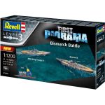 Revell první Bismarckova bitva (1:1200) (Giftset)