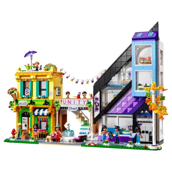 LEGO Friends - Květinářství a design studio v centru města