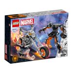 LEGO Marvel - Robotický oblek a motorka Ghost Ridera