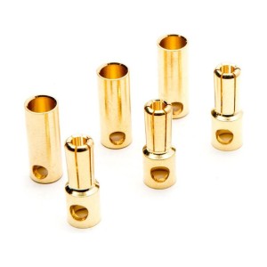 Zlacený konektor 5.5mm pár (3)