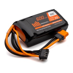 Spektrum LiPo 11.1V 600mAh 50C IC2