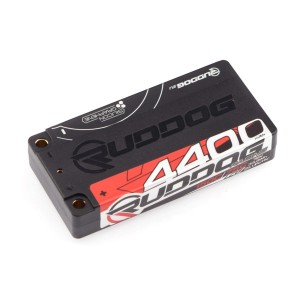 RUDDOG Racing Hi-Volt 4400mAh 150C/75C 7,6V LCG Short Stick Pack - EFRA