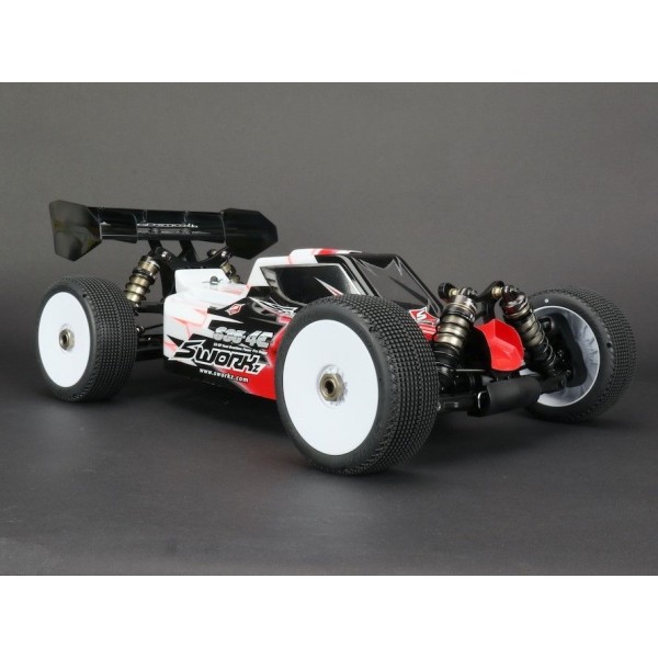 SWORKz S35-4E 1/8 PRO 4WD Off-Road Racing BUGGY stavebnice + EURO 2022 konverzní sada