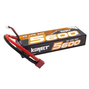 KONECT LiPo 5600mah 7.4V 60C 2S1P 41,4Wh (T-Dean )