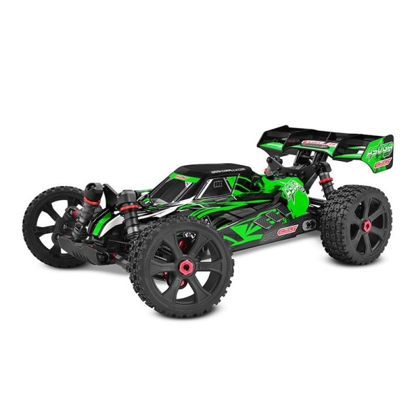 ASUGA XLR 6S - BUGGY 4WD - PRO ROLLER šasi - bez elektroniky - zelená