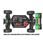 ASUGA XLR 6S - BUGGY 4WD - PRO ROLLER šasi - bez elektroniky - zelená