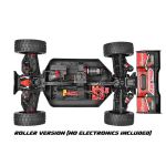 ASUGA XLR 6S - BUGGY 4WD - PRO ROLLER šasi - bez elektroniky - červená