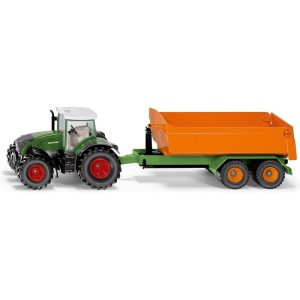 SIKU Farmer - traktor Fendt s přívěsem, 1:50
