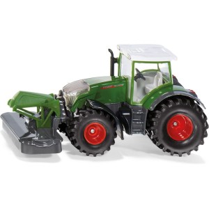 SIKU Farmer - traktor Fendt 942 Vario s předním sekacím nástavcem 1:50