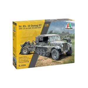 Italeri Sd. Kfz. 10 Demag s Le. IG18 s posádkou (1:35)