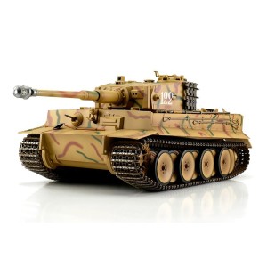 1/16 RC Tiger I Tank IR - letní kamufláž