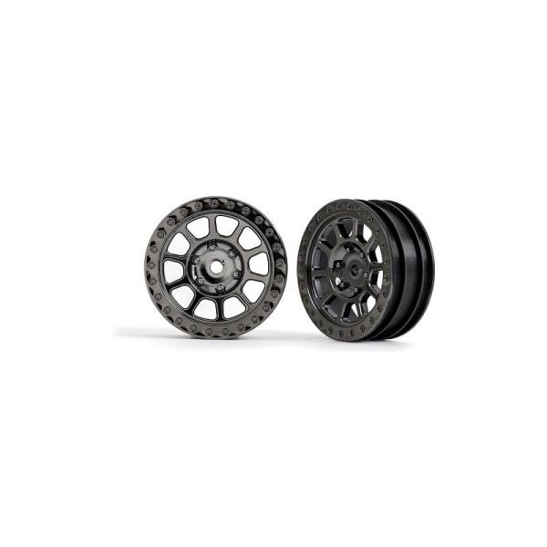 Traxxas disk 2.2” černě chromovaný (2) (přední)