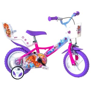 DINO Bikes - Dětské kolo 12” Winx