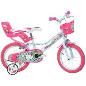 DINO Bikes - Dětské kolo 14” Hello Kitty 2