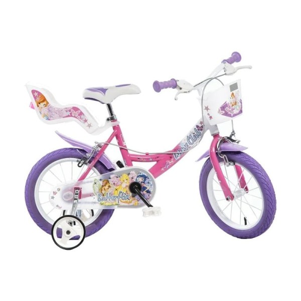 DINO Bikes - Dětské kolo 14” Winx
