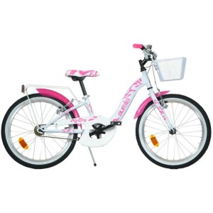 DINO Bikes - Dětské kolo 20” Girl White/Pink