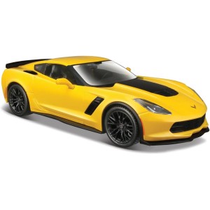 Maisto Corvette Z06 2015 1:24 žlutá