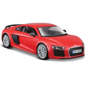 Maisto Audi R8 V10 Plus 1:24 červená