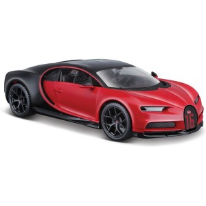 Maisto Bugatti Chiron Sport 1:24 červeno-černá