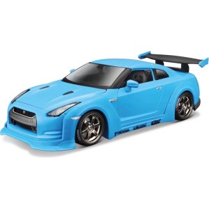 Maisto Nissan GT-R Tokyo Mods 1:24 modrá