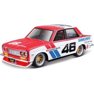 Maisto BRE Datsun 510 Tokyo Mods 1:24 červená