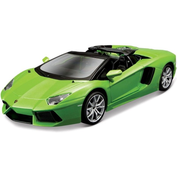 Maisto Kit Lamborghini Aventador Roadster 1:24 zelená metalíza