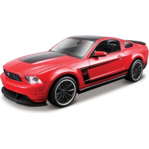 Maisto Kit Ford Mustang Boss 302 1:24 červená