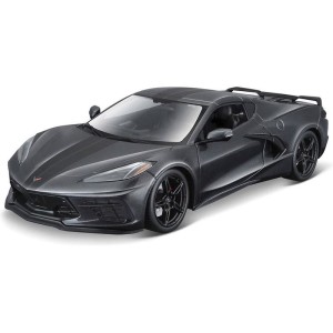 Maisto Chevrolet Corvette Stingray 2020 1:18 šedá