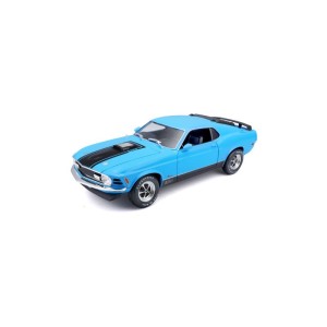 Maisto Ford Mustang Mach 1 1970 1:18 modrá