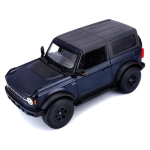 Maisto Ford Bronco Wildtrak 2021 1:18 modrá metalíza