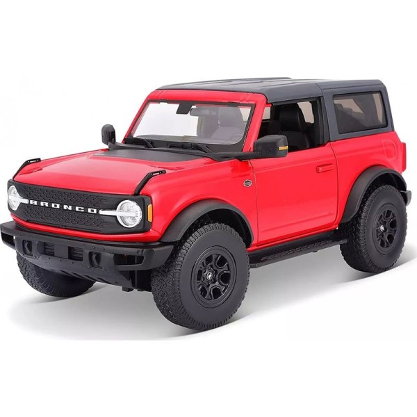 Maisto Ford Bronco Wildtrak 2021 1:18 červená