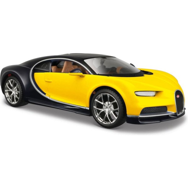 Maisto Bugatti Chiron 1:24 žluto-černá