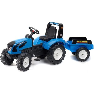 FALK - Šlapací traktor Landini s vlečkou